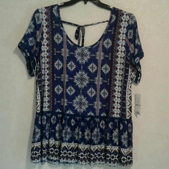 Hannah Tops - Hannah Tie Back Top NWT